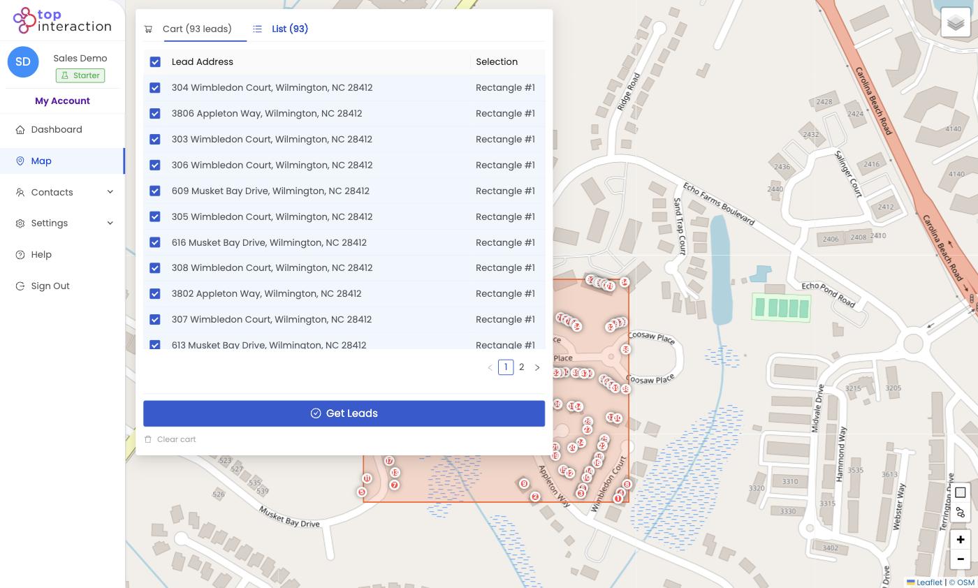 How Do You Add Properties From a Territory to Contacts?